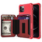 Zipper Wallet Card Bag PU Back Case, For iPhone 12 mini, For iPhone 12 / 12 Pro, For iPhone 12 Pro Max, For iPhone 11 Pro, For iPhone 11 Pro Max, For iPhone XR, For iPhone XS Max, For iPhone SE 2022 / SE 2020 / 7 / 8 / 6 / 6s���������������������������...
