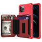 Zipper Wallet Card Bag PU Back Case, For iPhone 12 mini, For iPhone 12 / 12 Pro, For iPhone 12 Pro Max, For iPhone 11 Pro, For iPhone 11 Pro Max, For iPhone XR, For iPhone XS Max, For iPhone SE 2022 / SE 2020 / 7 / 8 / 6 / 6s���������������������������...