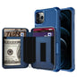 Zipper Wallet Card Bag PU Back Case, For iPhone 12 mini, For iPhone 12 / 12 Pro, For iPhone 12 Pro Max, For iPhone 11 Pro, For iPhone 11 Pro Max, For iPhone XR, For iPhone XS Max, For iPhone SE 2022 / SE 2020 / 7 / 8 / 6 / 6s���������������������������...