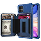Zipper Wallet Card Bag PU Back Case, For iPhone 11, For iPhone X / XS