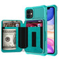 Zipper Wallet Card Bag PU Back Case, For iPhone 11, For iPhone X / XS