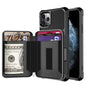 Zipper Wallet Card Bag PU Back Case, For iPhone 12 mini, For iPhone 12 / 12 Pro, For iPhone 12 Pro Max, For iPhone 11 Pro, For iPhone 11 Pro Max, For iPhone XR, For iPhone XS Max, For iPhone SE 2022 / SE 2020 / 7 / 8 / 6 / 6s���������������������������...