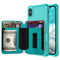 Zipper Wallet Card Bag PU Back Case, For iPhone 12 mini, For iPhone 12 / 12 Pro, For iPhone 12 Pro Max, For iPhone 11 Pro, For iPhone 11 Pro Max, For iPhone XR, For iPhone XS Max, For iPhone SE 2022 / SE 2020 / 7 / 8 / 6 / 6s���������������������������...