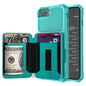 Zipper Wallet Card Bag PU Back Case, For iPhone 12 mini, For iPhone 12 / 12 Pro, For iPhone 12 Pro Max, For iPhone 11 Pro, For iPhone 11 Pro Max, For iPhone XR, For iPhone XS Max, For iPhone SE 2022 / SE 2020 / 7 / 8 / 6 / 6s���������������������������...