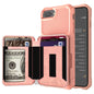 Zipper Wallet Card Bag PU Back Case, For iPhone 12 mini, For iPhone 12 / 12 Pro, For iPhone 12 Pro Max, For iPhone 11 Pro, For iPhone 11 Pro Max, For iPhone XR, For iPhone XS Max, For iPhone SE 2022 / SE 2020 / 7 / 8 / 6 / 6s���������������������������...