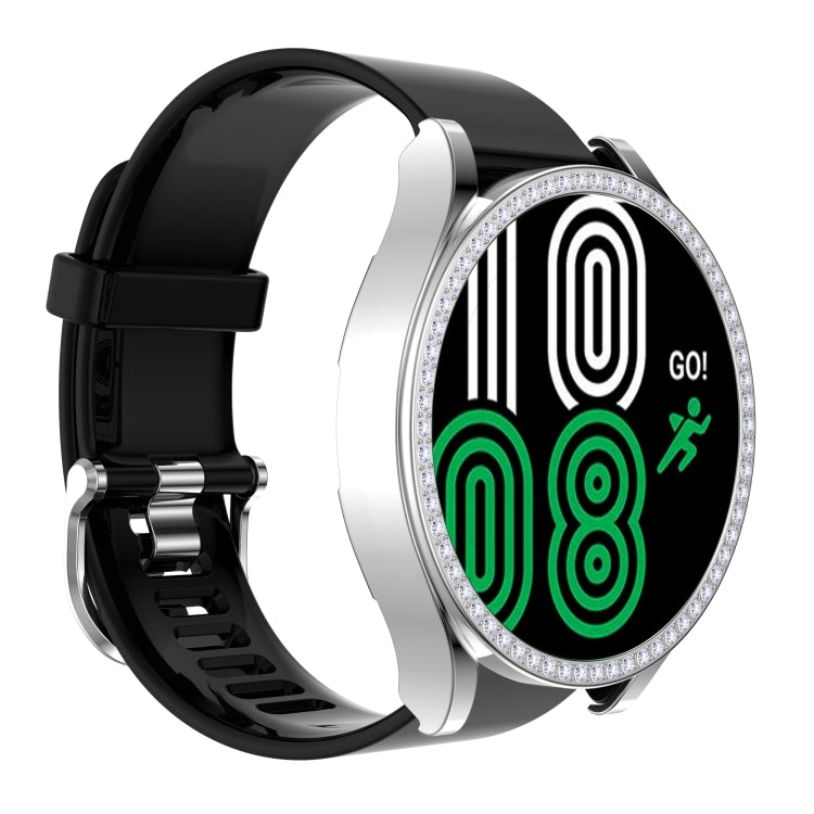 Single Row Diamond Hollowed PC Watch Case