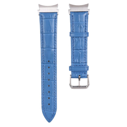 Slub Texture Leather Watch Band
