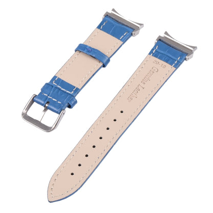 Slub Texture Leather Watch Band