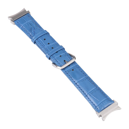 Slub Texture Leather Watch Band