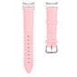 Slub Texture Leather Watch Band