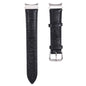 Slub Texture Leather Watch Band