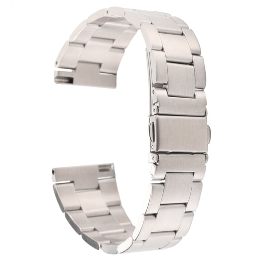 22mm Three-bead Steel Watch Band
