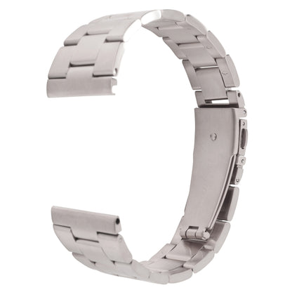 22mm Three-bead Steel Watch Band