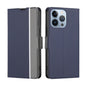 Twill Texture Side Button Leather Phone Case, For iPhone 13, For iPhone 13 Pro, For iPhone 13 Pro Max, For iPhone SE 2022 / SE 2020 / 8 /7