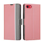 Twill Texture Side Button Leather Phone Case, For iPhone 13, For iPhone 13 Pro, For iPhone 13 Pro Max, For iPhone SE 2022 / SE 2020 / 8 /7