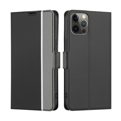 Twill Texture Side Button Leather Phone Case, For iPhone 12 / 12 Pro, For iPhone 12 Pro Max, For iPhone 11, For iPhone 11 Pro, For iPhone 11 Pro Max, For iPhone X / XS, For iPhone XR, For iPhone XS Max