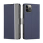 Twill Texture Side Button Leather Phone Case, For iPhone 12 / 12 Pro, For iPhone 12 Pro Max, For iPhone 11, For iPhone 11 Pro, For iPhone 11 Pro Max, For iPhone X / XS, For iPhone XR, For iPhone XS Max