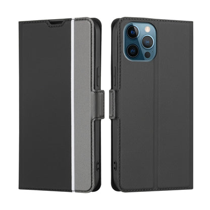 Twill Texture Side Button Leather Phone Case, For iPhone 12 / 12 Pro, For iPhone 12 Pro Max, For iPhone 11, For iPhone 11 Pro, For iPhone 11 Pro Max, For iPhone X / XS, For iPhone XR, For iPhone XS Max