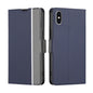 Twill Texture Side Button Leather Phone Case, For iPhone 12 / 12 Pro, For iPhone 12 Pro Max, For iPhone 11, For iPhone 11 Pro, For iPhone 11 Pro Max, For iPhone X / XS, For iPhone XR, For iPhone XS Max