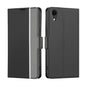 Twill Texture Side Button Leather Phone Case, For iPhone 12 / 12 Pro, For iPhone 12 Pro Max, For iPhone 11, For iPhone 11 Pro, For iPhone 11 Pro Max, For iPhone X / XS, For iPhone XR, For iPhone XS Max