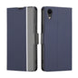Twill Texture Side Button Leather Phone Case, For iPhone 12 / 12 Pro, For iPhone 12 Pro Max, For iPhone 11, For iPhone 11 Pro, For iPhone 11 Pro Max, For iPhone X / XS, For iPhone XR, For iPhone XS Max