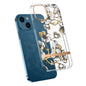 Translucent Electroplating Flower Phone Case, For iPhone 14, For iPhone 14 Pro, For iPhone 14 Plus, For iPhone 14 Pro Max