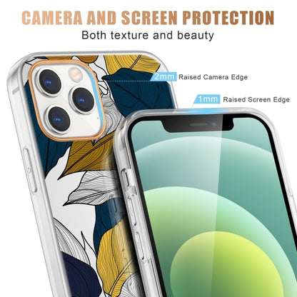 Translucent Electroplating Flower Phone Case, For iPhone 14, For iPhone 14 Pro, For iPhone 14 Plus, For iPhone 14 Pro Max