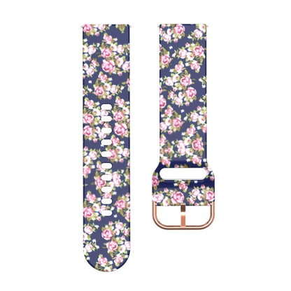 46mm Silicone Printed Strap