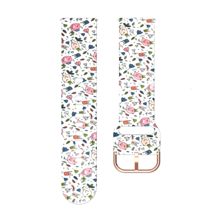 46mm Silicone Printed Strap