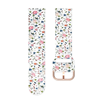 46mm Silicone Printed Strap