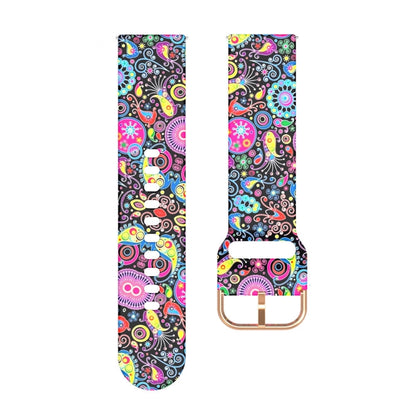 46mm Silicone Printed Strap