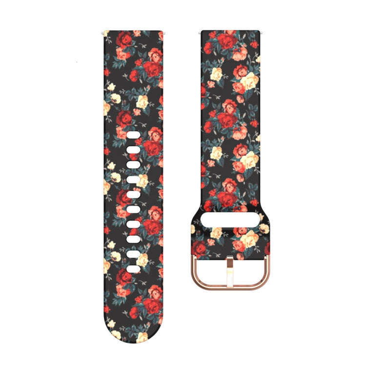 46mm Silicone Printed Strap