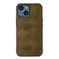 Weave Plaid PU Phone Case, For iPhone 14 Plus, For iPhone 14 Pro Max, For iPhone 14 Pro, For iPhone 14
