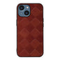 Weave Plaid PU Phone Case, For iPhone 14 Plus, For iPhone 14 Pro Max, For iPhone 14 Pro, For iPhone 14