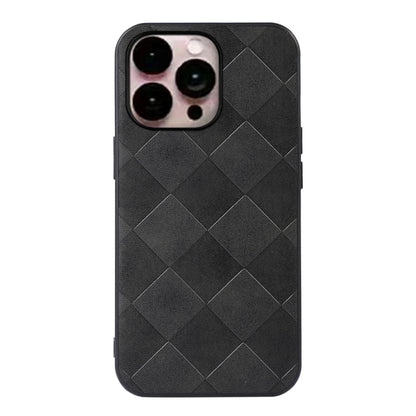 Weave Plaid PU Phone Case, For iPhone 14 Plus, For iPhone 14 Pro Max, For iPhone 14 Pro, For iPhone 14