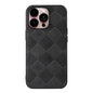 Weave Plaid PU Phone Case, For iPhone 14 Plus, For iPhone 14 Pro Max, For iPhone 14 Pro, For iPhone 14