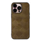 Weave Plaid PU Phone Case, For iPhone 14 Plus, For iPhone 14 Pro Max, For iPhone 14 Pro, For iPhone 14