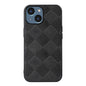 Weave Plaid PU Phone Case, For iPhone 14 Plus, For iPhone 14 Pro Max, For iPhone 14 Pro, For iPhone 14