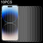 10 PCS 0.26mm 9H 2.5D Tempered Glass Film, For iPhone 14 (10pcs), For iPhone 14 Plus (10 PCS), For iPhone 14 Pro (10 PCS), For iPhone 14 Pro Max (10 PCS)