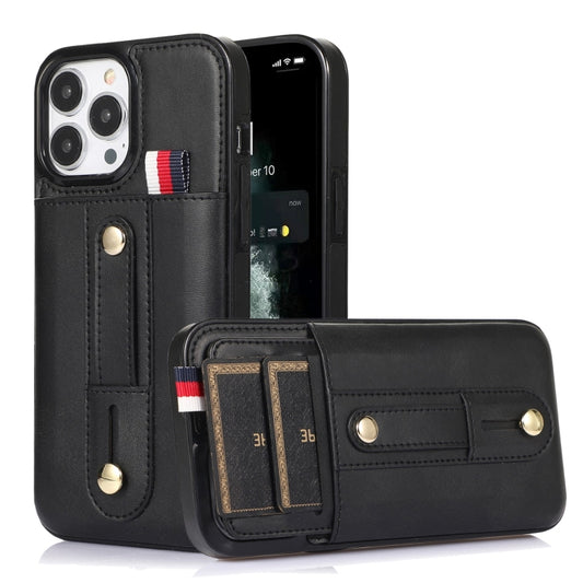 Wristband Kickstand Wallet Leather Phone Case, For iPhone 11 Pro Max, For iPhone X / XS, For iPhone XR, For iPhone XS Max, For iPhone SE 2022 / 2020 / 8 / 7, For iPhone 7 Plus / 8 Plus