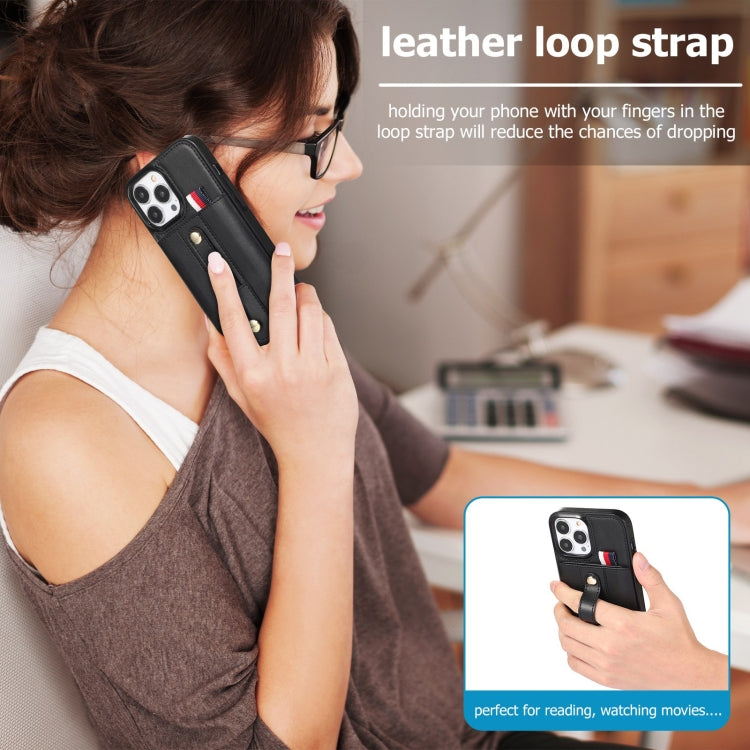 Wristband Kickstand Wallet Leather Phone Case, For iPhone 11 Pro Max, For iPhone X / XS, For iPhone XR, For iPhone XS Max, For iPhone SE 2022 / 2020 / 8 / 7, For iPhone 7 Plus / 8 Plus