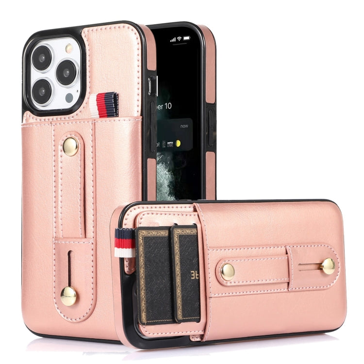 Wristband Kickstand Wallet Leather Phone Case, For iPhone 11 Pro Max, For iPhone X / XS, For iPhone XR, For iPhone XS Max, For iPhone SE 2022 / 2020 / 8 / 7, For iPhone 7 Plus / 8 Plus