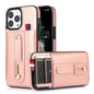 Wristband Kickstand Wallet Leather Phone Case, For iPhone 11 Pro Max, For iPhone X / XS, For iPhone XR, For iPhone XS Max, For iPhone SE 2022 / 2020 / 8 / 7, For iPhone 7 Plus / 8 Plus