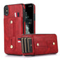 Wristband Kickstand Wallet Leather Phone Case, For iPhone 11 Pro Max, For iPhone X / XS, For iPhone XR, For iPhone XS Max, For iPhone SE 2022 / 2020 / 8 / 7, For iPhone 7 Plus / 8 Plus