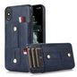 Wristband Kickstand Wallet Leather Phone Case, For iPhone 11 Pro Max, For iPhone X / XS, For iPhone XR, For iPhone XS Max, For iPhone SE 2022 / 2020 / 8 / 7, For iPhone 7 Plus / 8 Plus