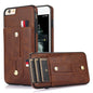 Wristband Kickstand Wallet Leather Phone Case, For iPhone 11 Pro Max, For iPhone X / XS, For iPhone XR, For iPhone XS Max, For iPhone SE 2022 / 2020 / 8 / 7, For iPhone 7 Plus / 8 Plus