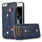 Wristband Kickstand Wallet Leather Phone Case, For iPhone 11 Pro Max, For iPhone X / XS, For iPhone XR, For iPhone XS Max, For iPhone SE 2022 / 2020 / 8 / 7, For iPhone 7 Plus / 8 Plus