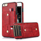 Wristband Kickstand Wallet Leather Phone Case, For iPhone 11 Pro Max, For iPhone X / XS, For iPhone XR, For iPhone XS Max, For iPhone SE 2022 / 2020 / 8 / 7, For iPhone 7 Plus / 8 Plus