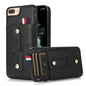 Wristband Kickstand Wallet Leather Phone Case, For iPhone 11 Pro Max, For iPhone X / XS, For iPhone XR, For iPhone XS Max, For iPhone SE 2022 / 2020 / 8 / 7, For iPhone 7 Plus / 8 Plus