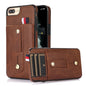 Wristband Kickstand Wallet Leather Phone Case, For iPhone 11 Pro Max, For iPhone X / XS, For iPhone XR, For iPhone XS Max, For iPhone SE 2022 / 2020 / 8 / 7, For iPhone 7 Plus / 8 Plus